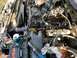 1995 Ford F-150 - I washed the engine a few days ago, and I don't want to bring oil back up inside it, so I'm working on it outside my shop. Besides: the wea…