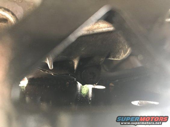 Transfer case with green fluid leak