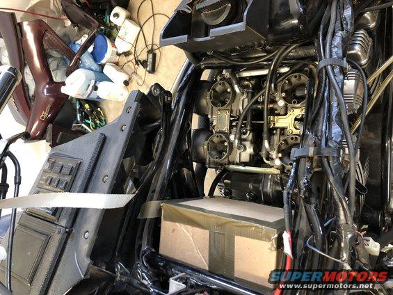 1983 Yamaha Venture engine and dashboard controls