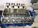 1969 Ford Mustang - Close-up view of a V8 engine block, showing the valve train components.