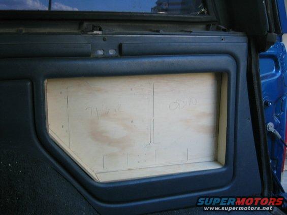 test fit.