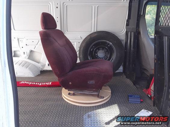 Getting ideas. Late 90s GM truck seat.