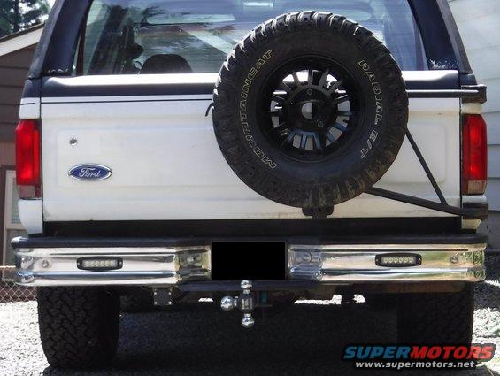 dscf0011--rear-bumper-leds.jpg Second rear bumper LED installed; ready for wiring...