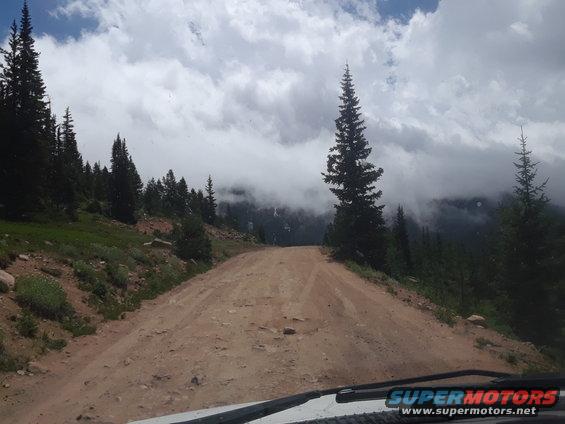 Rollins Pass road.