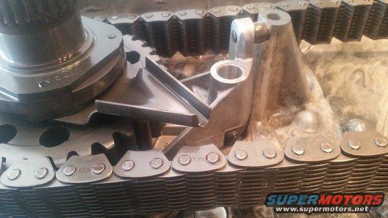 Transfer case gears and chain