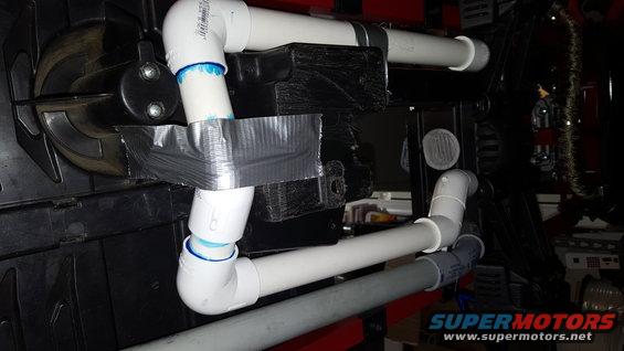 Cooling reservoir mockup