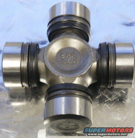 Universal joint with SPR 649 marking, metal construction, close-up view