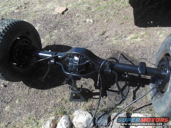 Ford 9 inch repainted