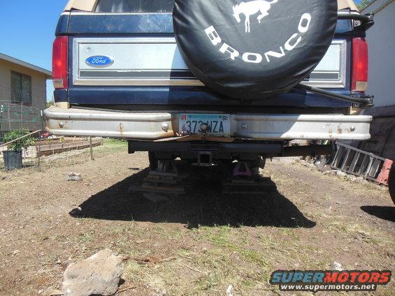 getting ready for the lift parts. no rear end!