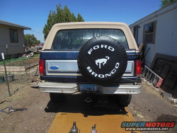 Chinese reproduction tire cover.