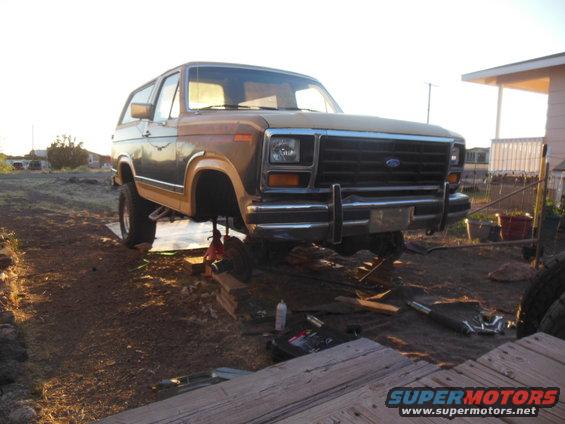 front end disassembly.