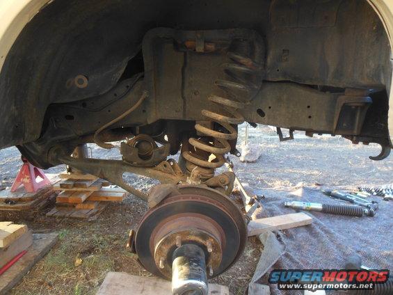 front end coming out
