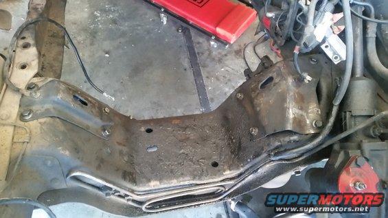Engine mount bracket with Supermotors.net watermark