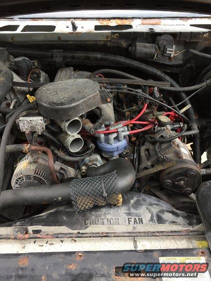 Back together after timing chain replacement.