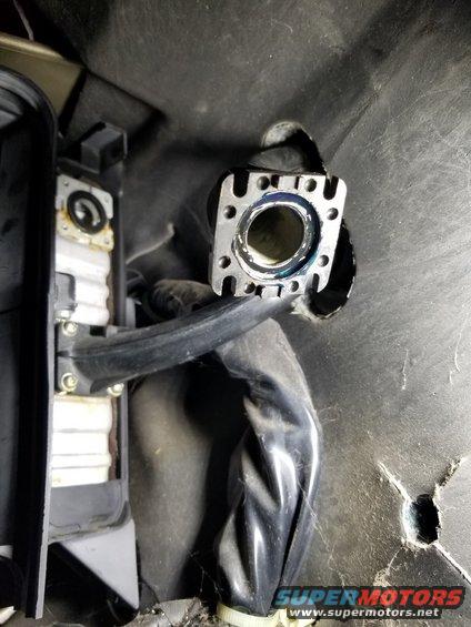 I put some Hylomar on the replacement to help the O-ring make a seal, and put it all back together.