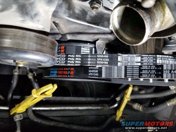 I washed all the belts (including the timing belt).  The 2nd seal dripped a little at first, and then stopped.  The last thing to fix will be the A/C...