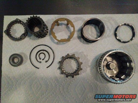 3 screw hub components