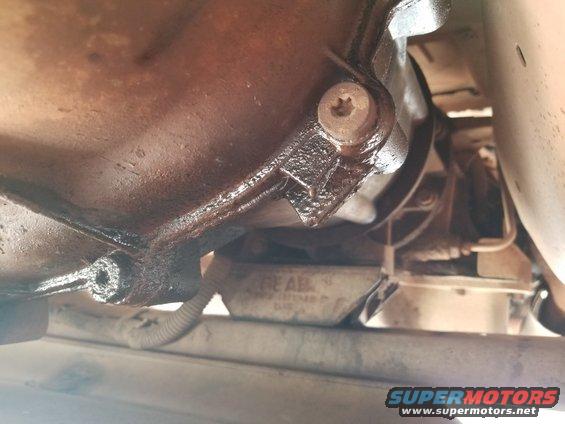 The t-case has a leak somewhere, although it appears to be factory-sealed.  Its repair will wait until all the OTHER leaks are fixed, since this might just be blowback from those.

[url=https://www.supermotors.net/vehicles/registry/media/1142314][img]https://www.supermotors.net/getfile/1142314/thumbnail/20181022_163506.jpg[/img][/url]