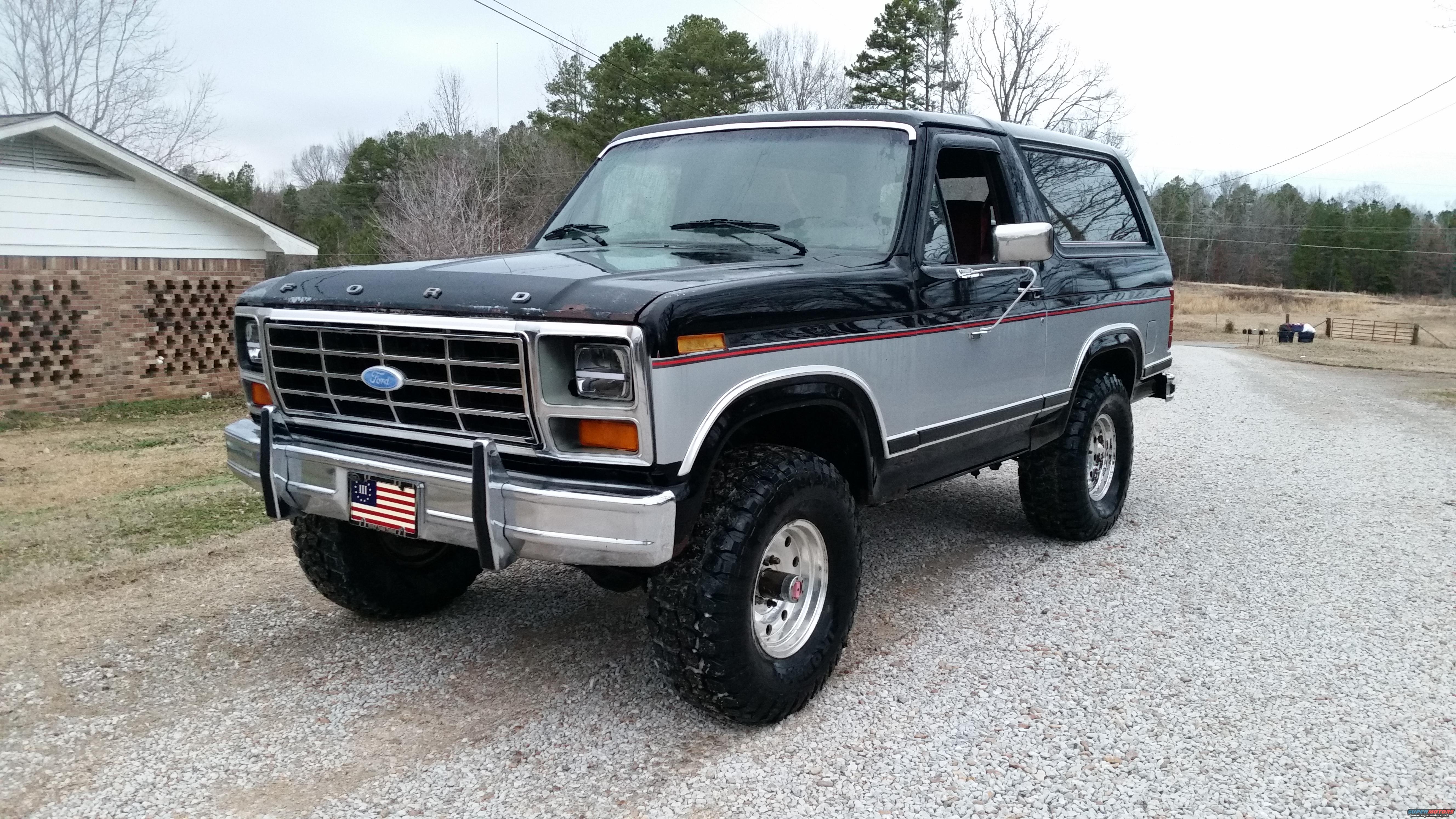 1986 Ford Bronco “XLT”