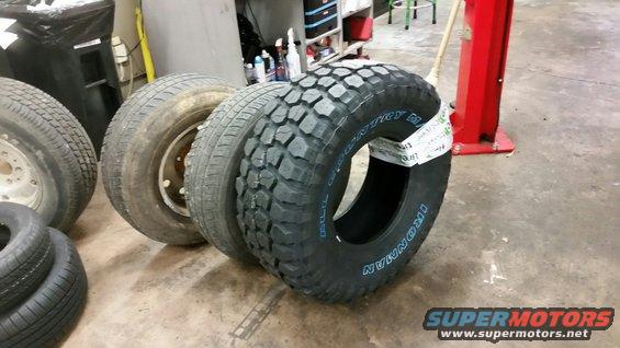 Tire upgrade!
