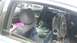 2006 Honda RANCHER - The interior of a car shows a fan mounted on the back of the passenger seat, with the floor stripped bare.