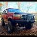 1995 Ford Bronco - New bumpers on