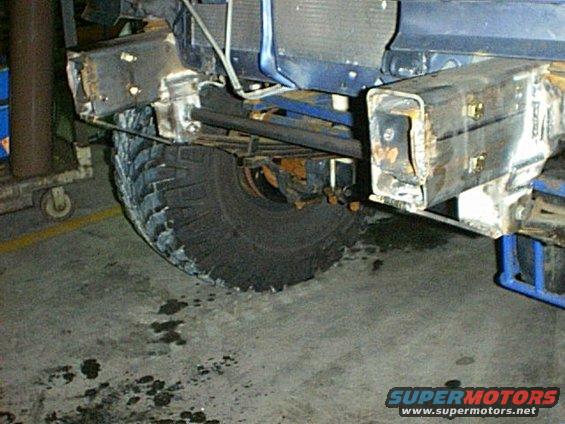 front-bolted.jpg Welded and bolted.  Bolts are going to be used for a custom winch mount.  