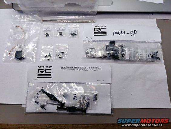 20190311_121744_hdr.jpg Here's a bit more of a scale axle assembly. And more bits like a smaller servo, drive shaft parts, suspension parts, etc.