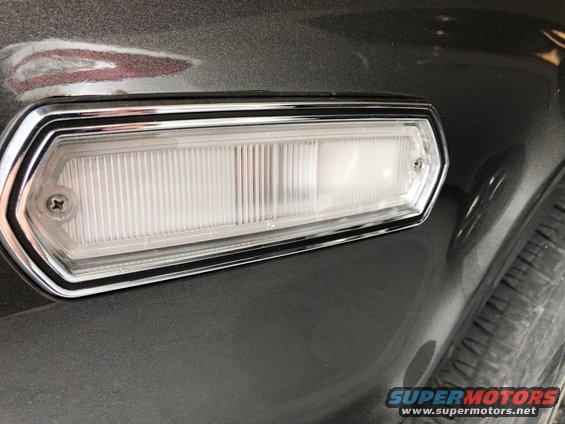 1968 Mercury Cougar front side marker light