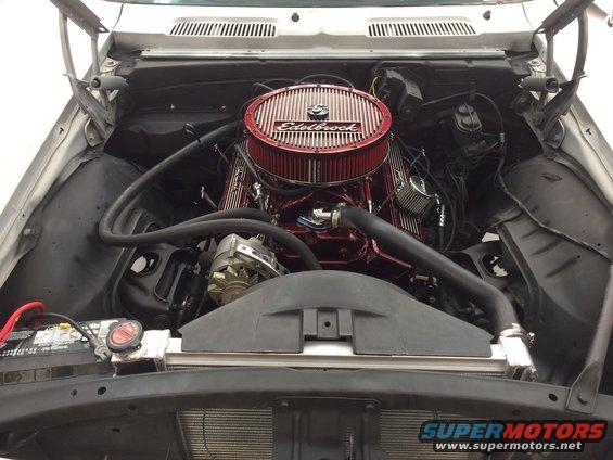 Motor back in and new everything under the hood.