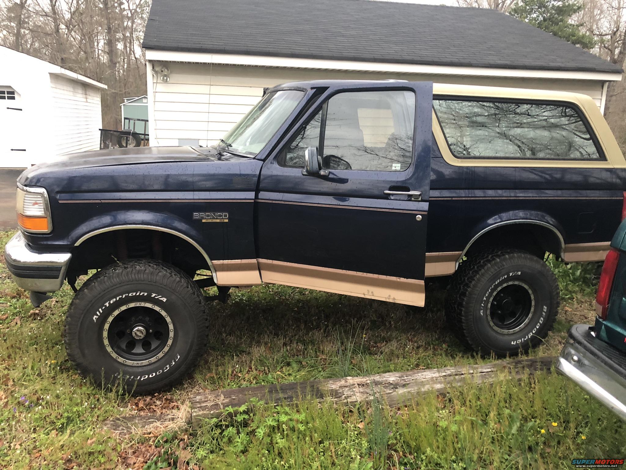 1995 Ford Bronco “Number Three”