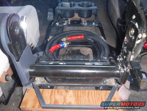 dscf0997--jump-seat-rear-tray-layout.jpg Layout for the rear storage tray.  The same configuration will work up front, below the cup holders.  I haven't yet decided if they'll be accessed from the inside as a single storage space, or walled off from the interior and accessed from outside.  I'm leaning toward the latter, either with open tops or flip-up panels.