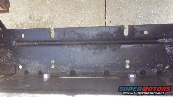 kimg0582.jpg i picked up a Badlands 12k winch from Harbor Freight for $280. unforunaltly the winch interfered with the front of the bumper so i had to mount the winch further back. the previous owner already wallowed out 2 mounting holes so i just cut out the rest. will use large washers to mount it