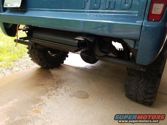 20190606_105324.jpg Each bumper was only attached by 2 new bolts & nuts on top, so they were easy to remove. And with access to the SINGLE bolt inside each frame rail, the rear receiver came off relatively easily, too.