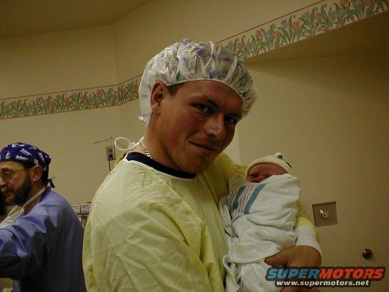 proud daddy
