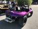 1970 Volkswagen Beetle - Custom dune buggy with a custom exhaust system and a personalized license plate is displayed at an event.