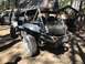 1970 Volkswagen Beetle - Custom dune buggy parked outdoors, showing its rear end, roll cage, and spare tire.