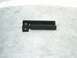 1984 Ford Bronco - A black metal bracket with two holes and a cutout is shown against a concrete surface. The registry label indicates it is a SAS part for a…