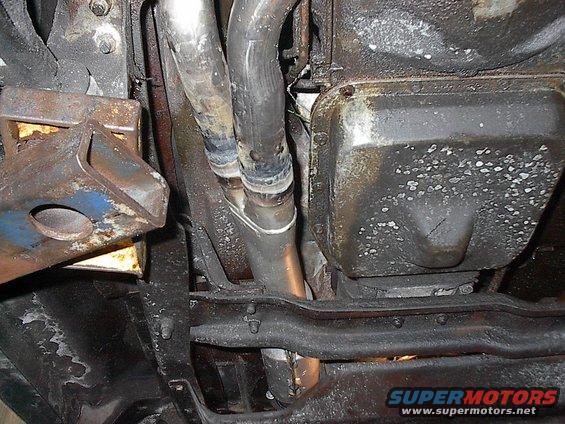 Talk about clearance to spare ! Thank you WD-40 for the idea