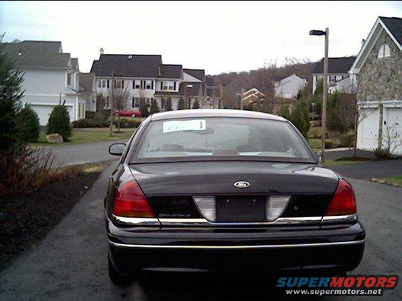1999 Ford Crown Victoria rear view