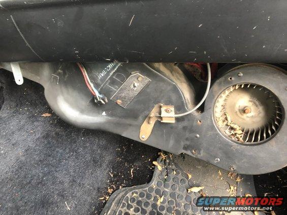 Need to remove the corner dash bolt to get this out.