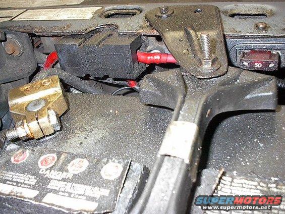 picture-055.jpg Little fuse Mega Fuse distribution block mounted to rad support between it and battery