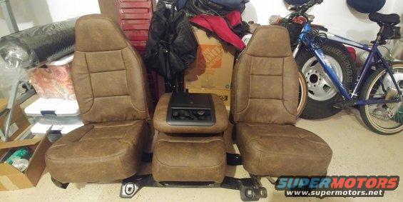 20181214_170241.jpg 20181214 - Reupholstered 40/20/40 seats. This is a vinyl called &quot;Terracotta&quot;.