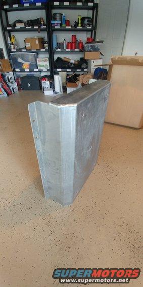 20191015 - Aluminum fuel tank skid plate is in from Desolate Motorsports