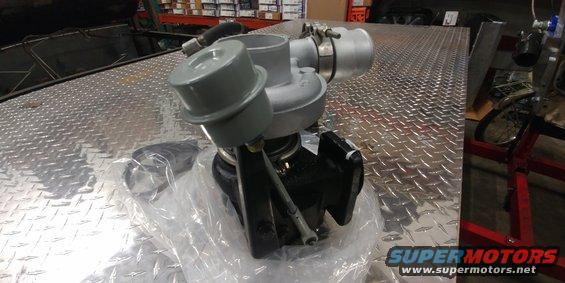 20191202_165351.jpg 20191202 - Turbo was sandblasted, painted, center cartridge replaced, and new gaskets.