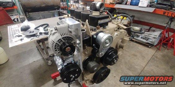 20191204 - Engine is together. Just needs installed and all plumbing.