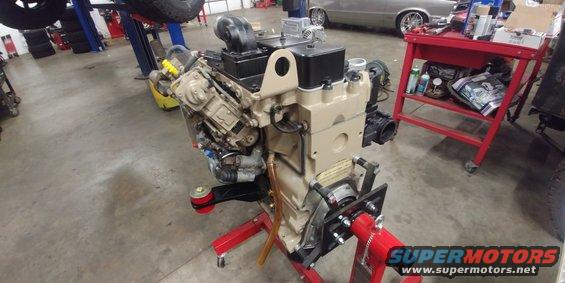 20191204 - Engine is together. Just needs installed and all plumbing.