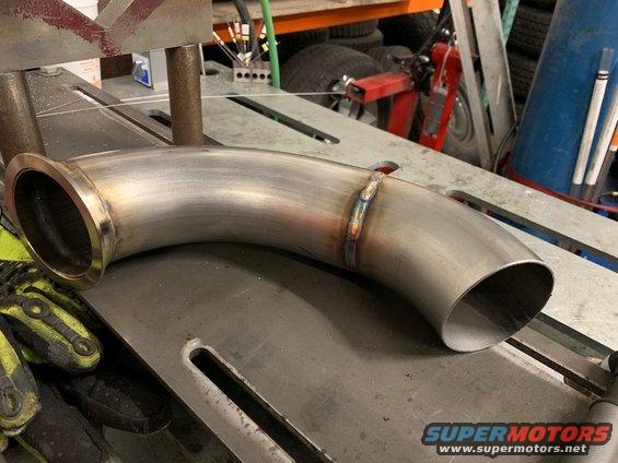 20200115 - Downpipe has been started