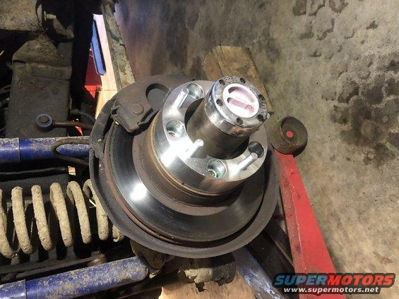 2" Spacer, use loctite