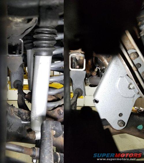 20200211_160802.jpg The Left radius arm drop bracket appears OK, but the Right has a noticeable angle, indicating the frame is twisted.  Although the radius arm bushings are tight, I'm not sure they're installed correctly on the brackets.